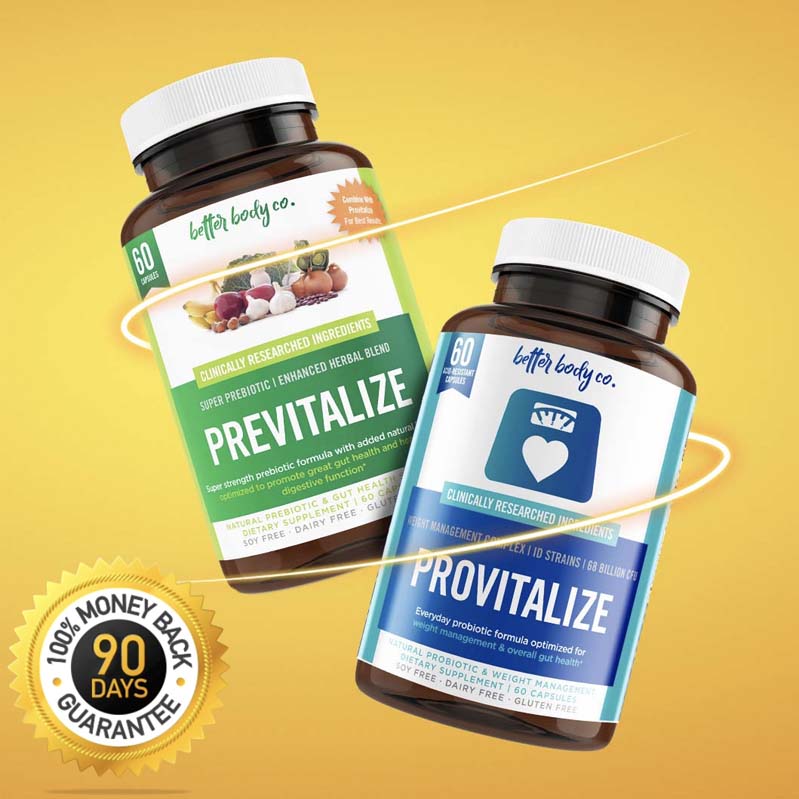 Enjoy Provitalize with ZERO risk -  
  with our 90-day money-back guarantee.