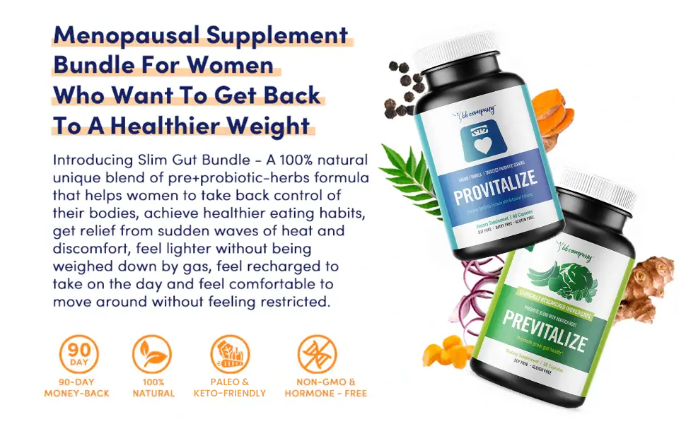 Menopause supplement bundle for women who want to get back to a healthier weight