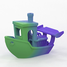 ERYONE 1ROLL/250g (Total 4Rolls/1KG/2.2LBS) 1.75mm Matte Dual-Color PLA Filament,Accuracy +/- 0.03 mm(Yellow&Purple; Blue&Yellow; Bule&Purple; Green&Purple)