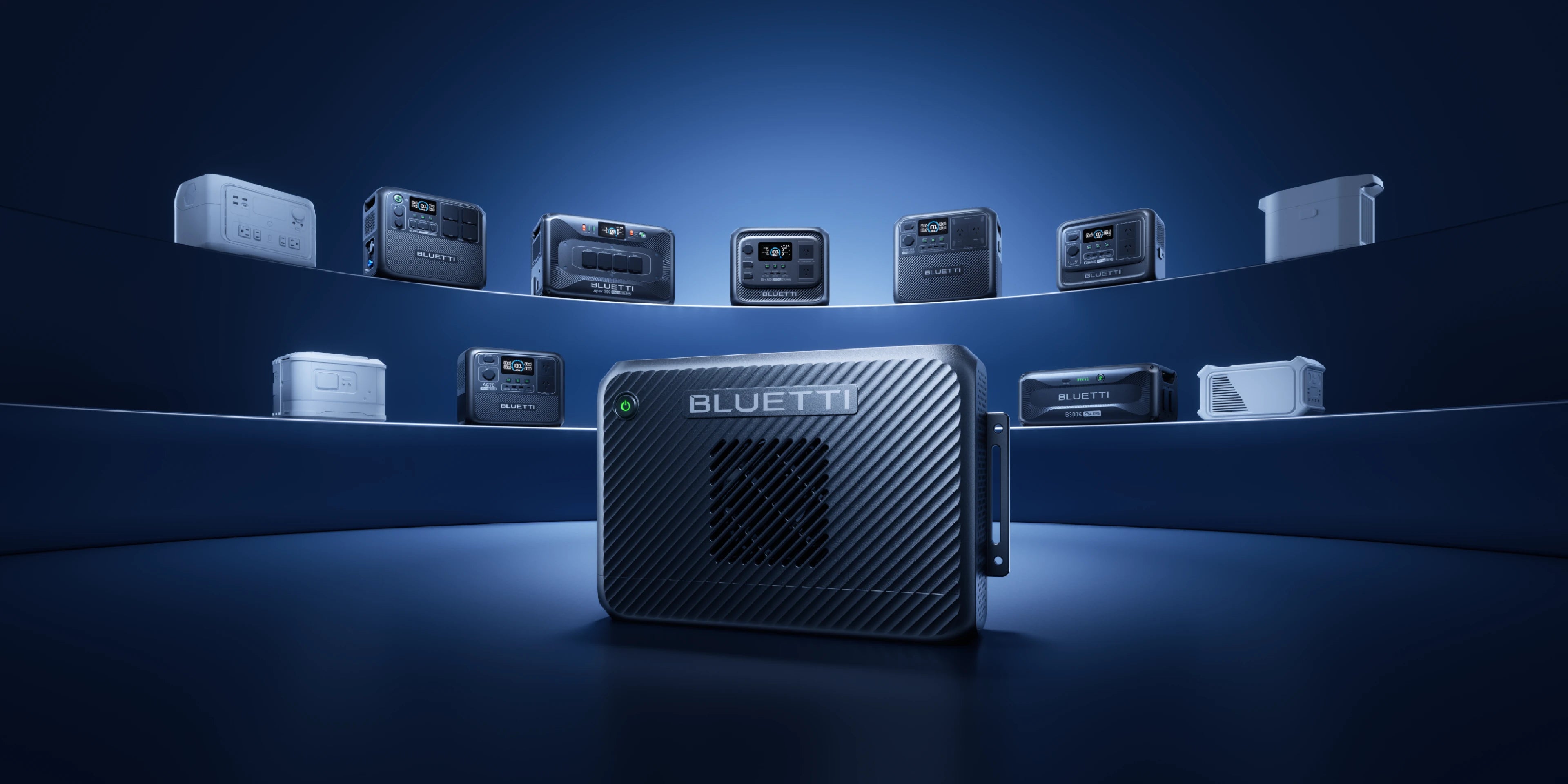 Charger 2 Compatible with all BLUETTI models and most other power stations.