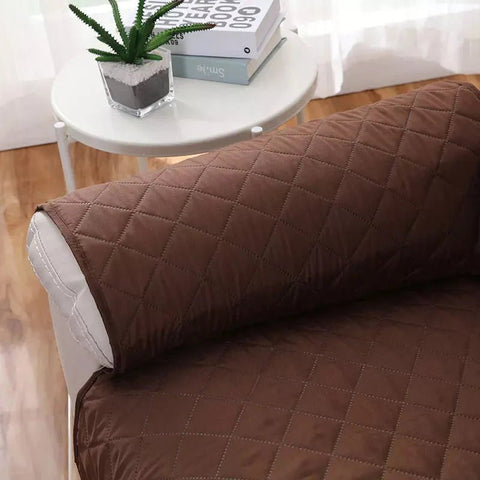 Brown Armchair Cover