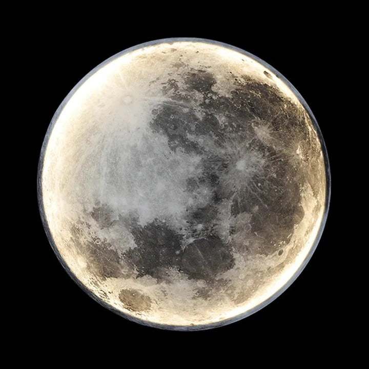 Moon lamp packaging and components